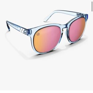 Chic Pink and Blue Sunglasses